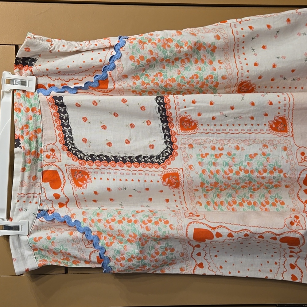 DAMSON MADDER Hyan Printed Cotton/Blend Skirt EU Size 16 /US Size 12 (see Meas - Picture 7 of 14